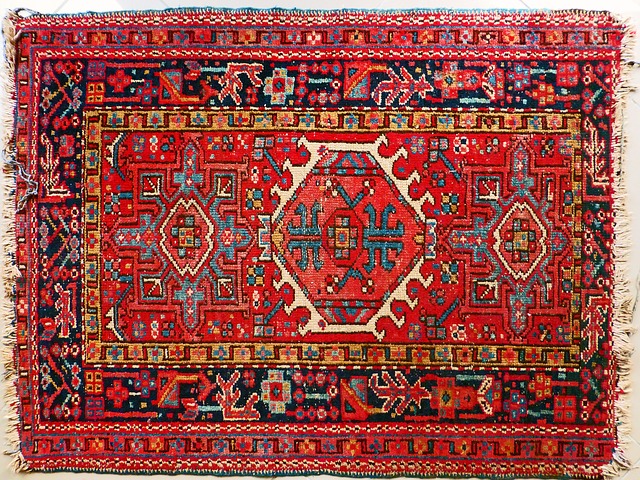 barevná koberec, ruční tkaní